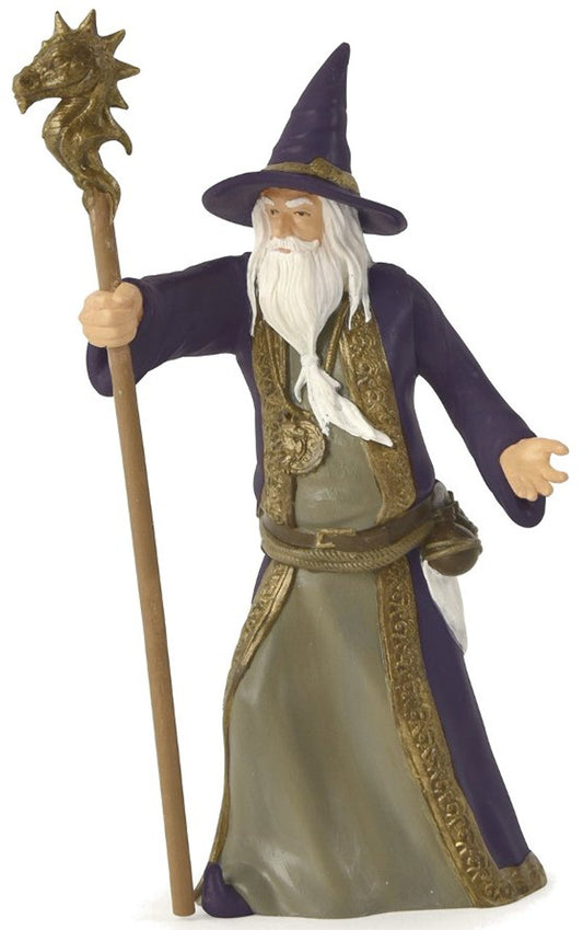 Papo Wizard The Sorcerer Magician Fantasy Figure - Suitable for Boys and Girls - from 3 Years Old