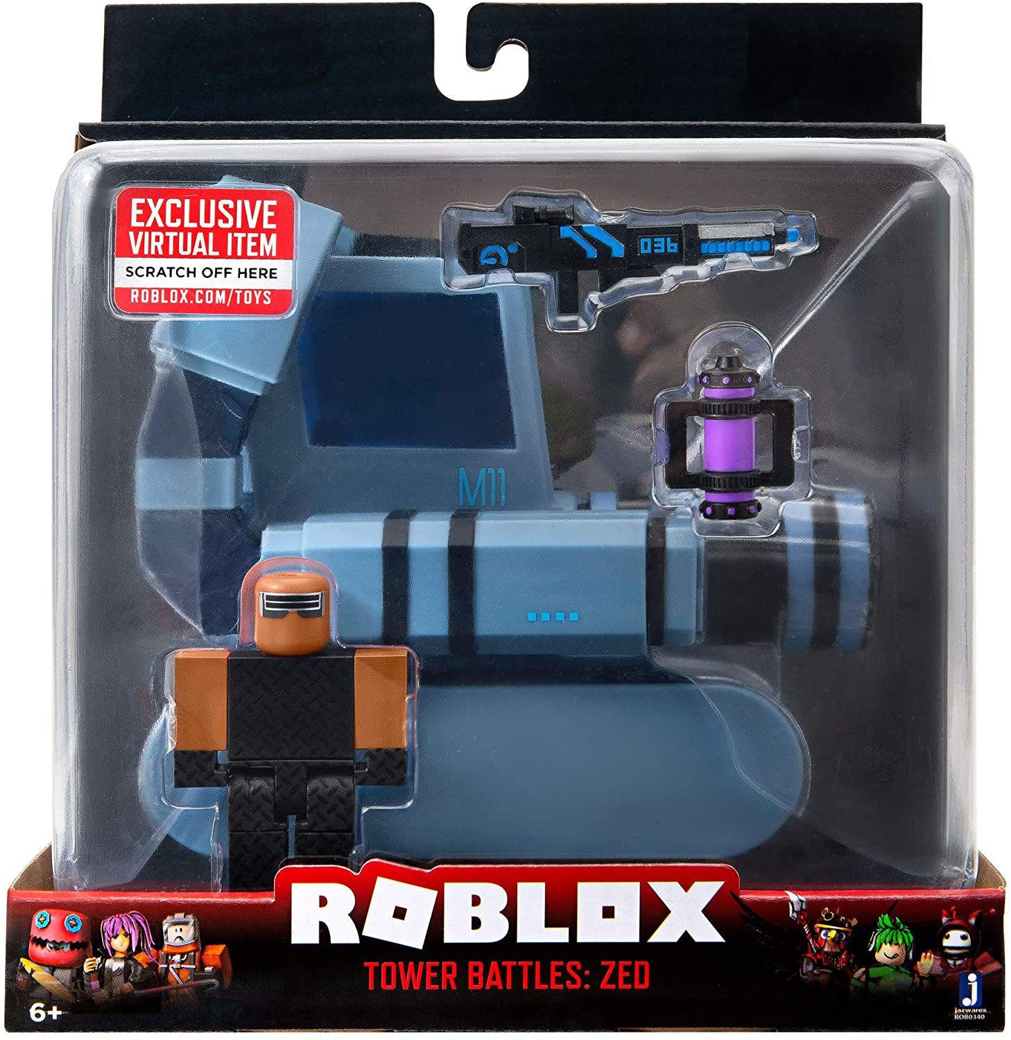 Roblox Action Collection - Zombie Attack Playset [Includes Exclusive  Virtual Item] 