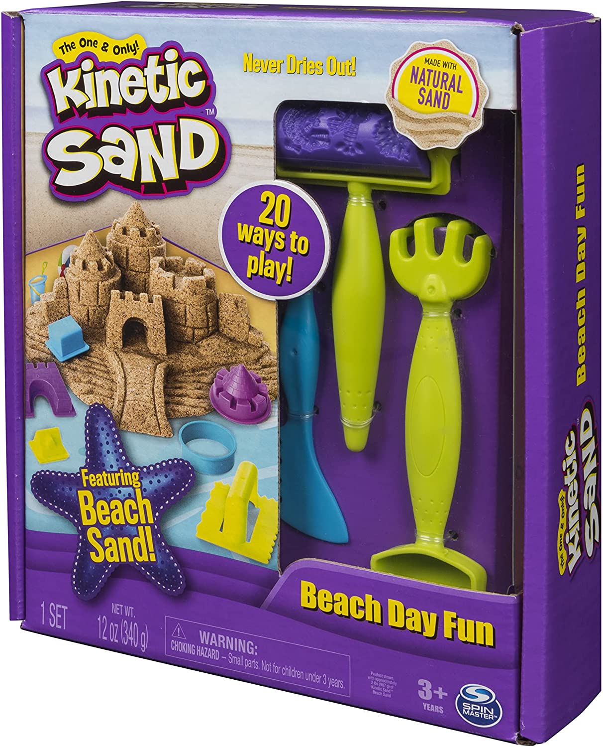 Kinetic Sand - Beach Day Fun Playset