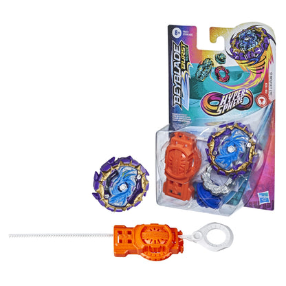 Beyblade Burst Rise Hypersphere Tact Leviathan L5 Starter Pack, Top and Launcher
