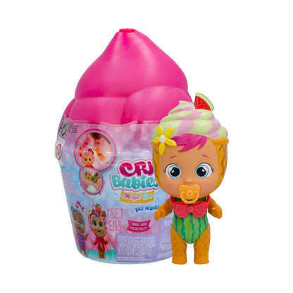 Cry Babies Magic Tears Icy World Frozen Frutti Surprise Doll Series Set