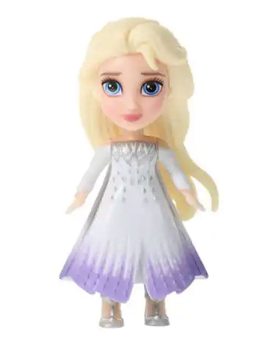 Disney Frozen Poseable Mini Toddler Assorted Figure Doll - Olaf, Sven, Kristoff, Elsa Green Dress, Elsa, Anna And More