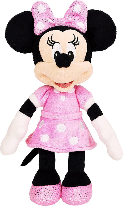 Disney Junior Mickey Mouse Beanbag Plush - Minnie Mouse, by Just Play ,9 Inches