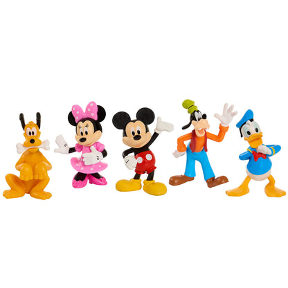 Disney Mickey Mouse Collectible Friends Figures Set, 5 Piece Set