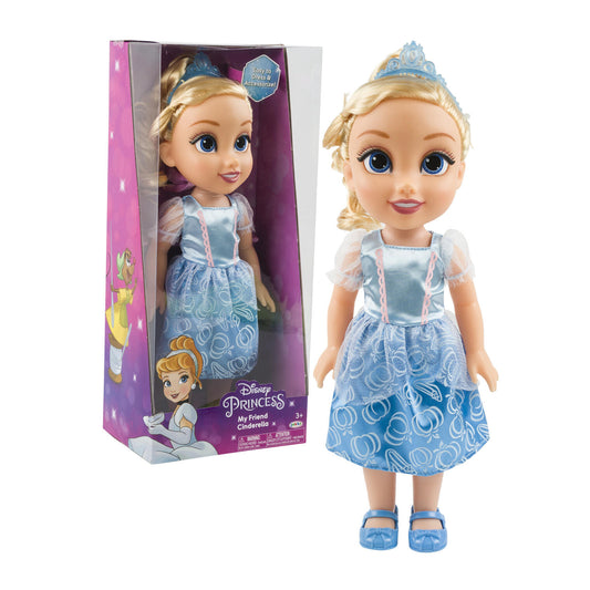 Disney Princess Cinderella Doll- 15" Tall with Removable Outfit and Tiara
