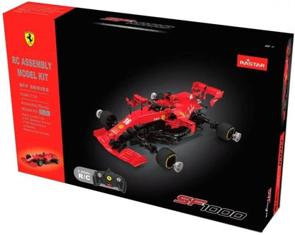 Ferrari F1 SF1000 RC Car 1:16 Scale 2.4GHz Remote Control Car 65 pieces Building Kits F1 Model Vehicle Toy