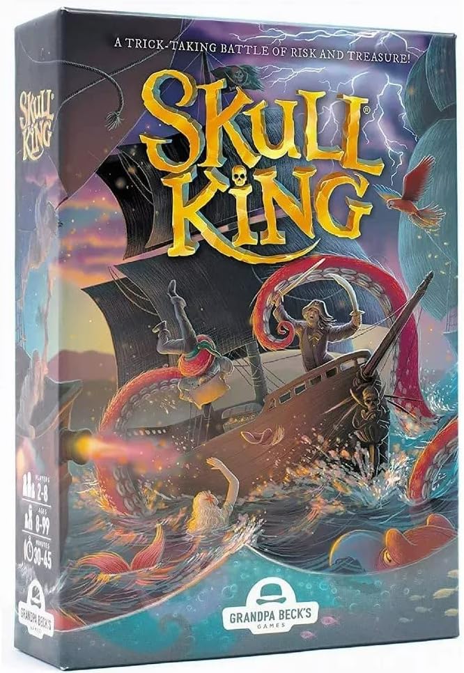 Grandpa Beck's Games Skull King - The Ultimate Pirate Trick Taking Game | from The Creators of Cover Your Assets & Cover Your Kingdom