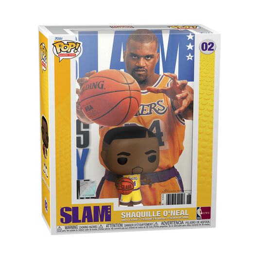 Funko Pop! NBA Cover: SLAM - Shaquille O'Neal - Come With Acrylic Protective Case