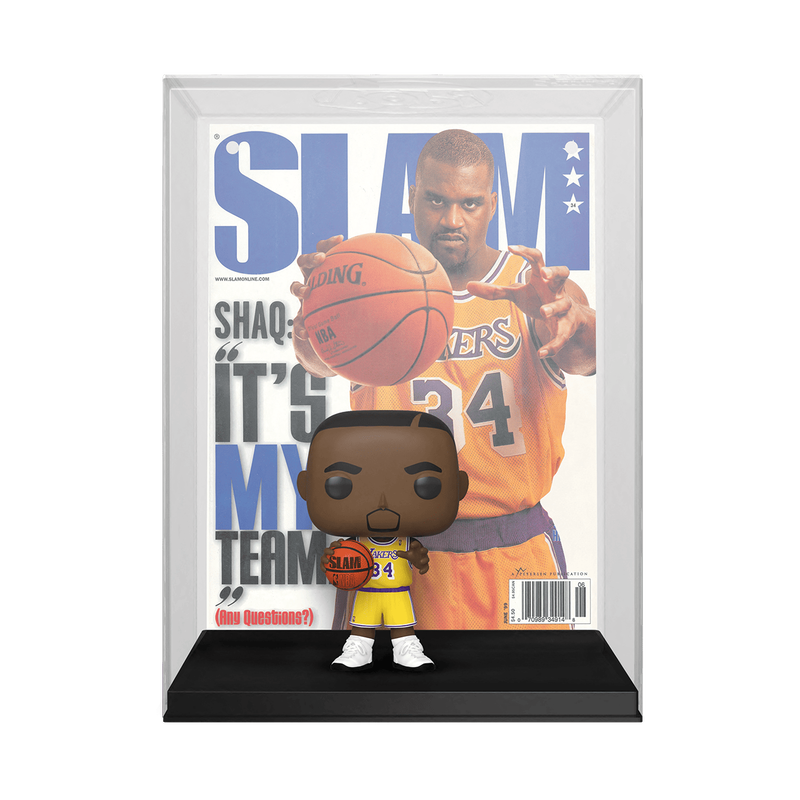 Funko Pop! NBA Cover: SLAM - Shaquille O'Neal - Come With Acrylic Protective Case