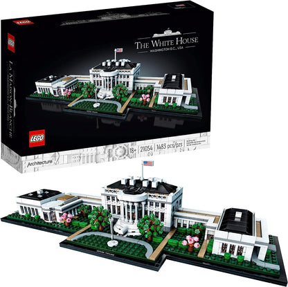 LEGO Architecture Collection: The White House 21054 - Model Building Kit, Creative Set for Adults and Teens, Energizing DIY Project