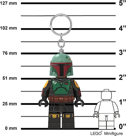 Lego Star Wars The Mandalorian Keychain Led Light - 3-Inch-Tall Figure Assortment - Pick your Favorite one