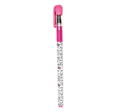 Magicwrite - Pink Kitten Cat theme Ball Point Pen Black Ink Refillable, 0.7mm.- Great Teenager Gift, 1 Count
