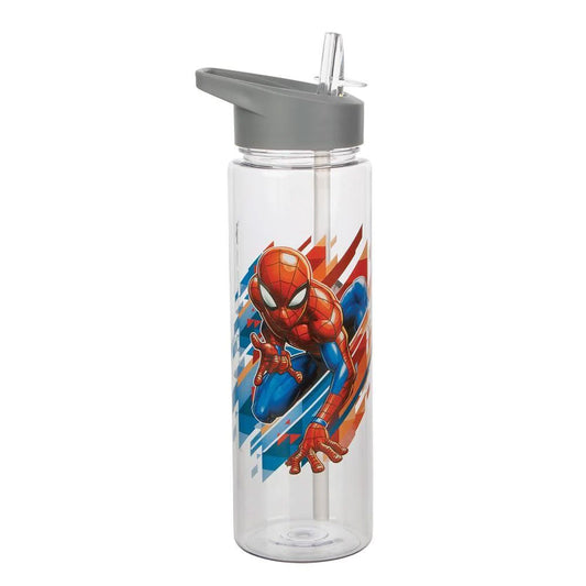 Marvel Spider-Man 24 oz. UV Tritan Transparent Plastic Water Bottle
