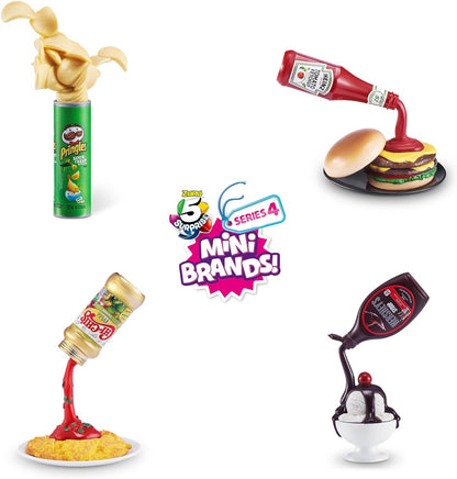 Mini Brands Series 4 Mystery Capsule Real Miniature Brands Collectible Toy by ZURU