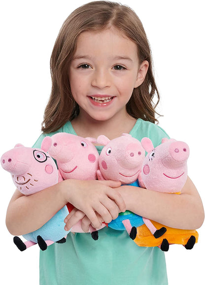 Peppa Pig Family Small Plush Stuffed Animals, Kids Toys for Ages 2 Up – Choose your favorite one (8-10 inches)