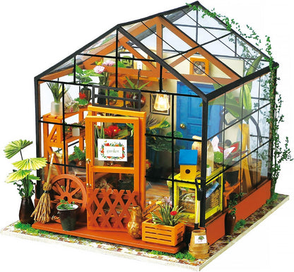 Cathy's Flower House DIY Miniature 3D Dollhouse Kit