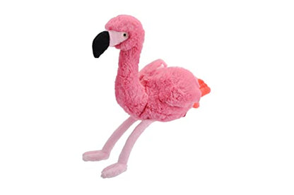 Wild Republic Ecokins Mini, Flamingo, Stuffed Animal, 8 inches, Gift for Kids, Plush Toy, Made from Spun Recycled Water Bottles, Eco Friendly