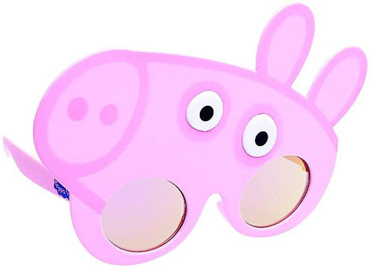 Peppa Pig Shade Sun-Staches Lil' Characters  Sunglass, Party Costumes
