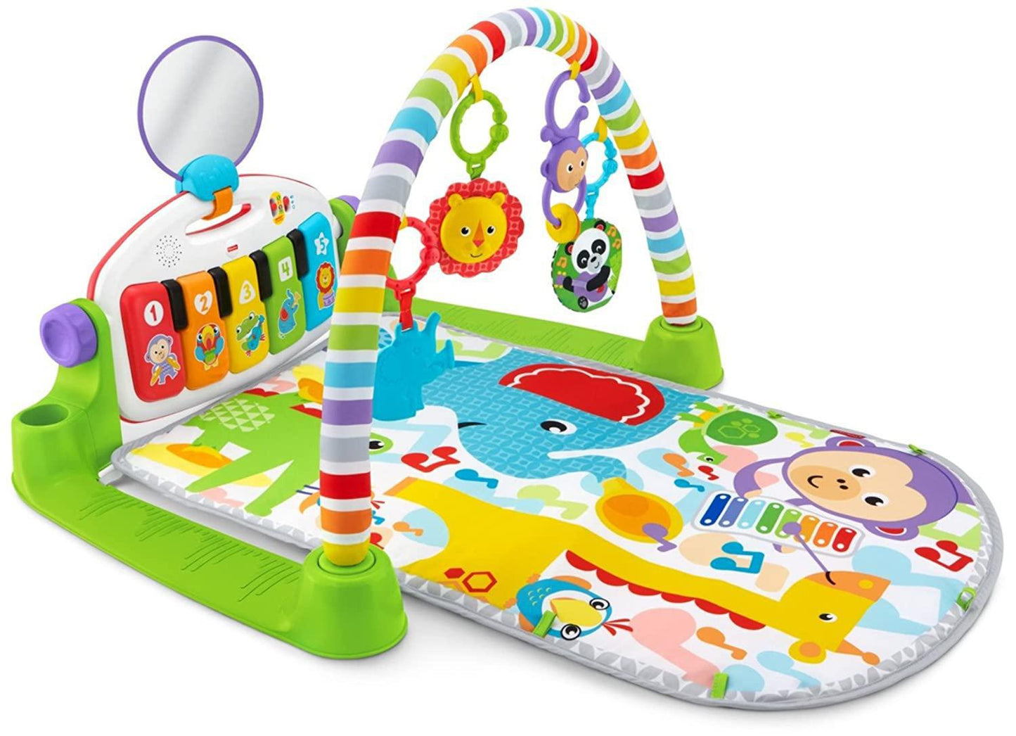Fisher-Price Deluxe Kick 'n Play Piano Gym, Kick & Play Piano Gym, Changes with baby's age