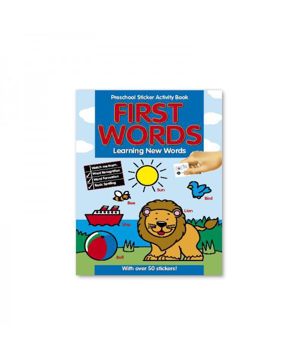 CHILDREN'S ACTIVITY BOOK - First words