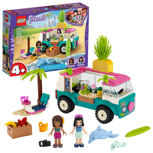 LEGO Friends Juice Truck LEGO Truck 41397 Building Kit; Kids Food Truck Featuring LEGO Friends Emma Mini-Doll Figure, New 2020