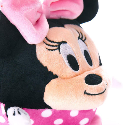 Cuddle Pal Stuffed Animal Plush Toy Mini with Jingle, Disney Baby Minnie Mouse, 4.5 Inches