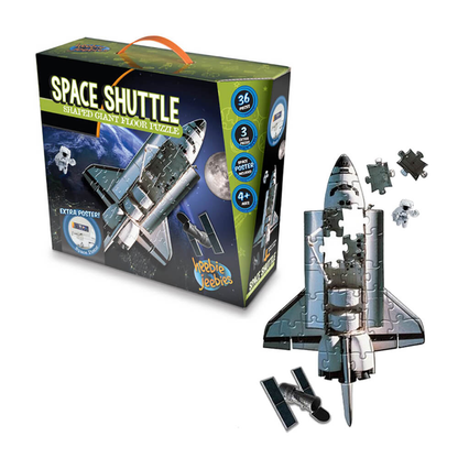 Heebie Jeebies, Space Shuttle Floor Puzzle, 36 Pieces, Ages 4 and Older