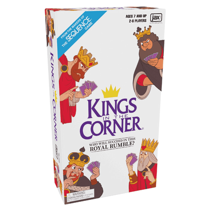 Kings in the Corner Kids Playing Cards - Classic Solitaire-Style Card Game