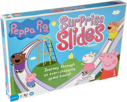 Wonder Forge Peppa Pig Slides Game Board, Peppa, George, Mummy Pig, Daddy Pig, Suzy sheep And Richard rabbit