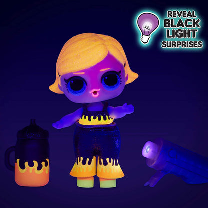 L.O.L. Surprise! Lights Glitter Doll with 8 Surprises Including Black Light LOL Surprises