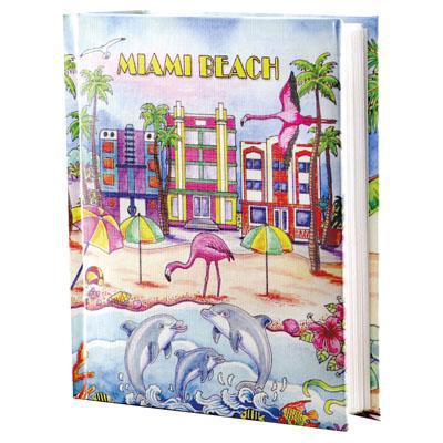 Miami Beach Florida Photo Colorful Album Book 100 Photos, Size 4x6