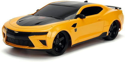 RC Transformers The Last Knight BumbleBee 2016 Chevy Camaro Remote Control Vehicle 1:16 Scale Glossy Assortment Color