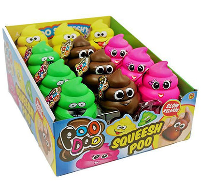 Ja-Ru Poo Doo Squeesh Slow Release Poo- Random Color (1Pcs)
