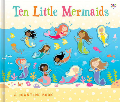 Ten Little Mermaids (Counting to Ten Books) Hardcover