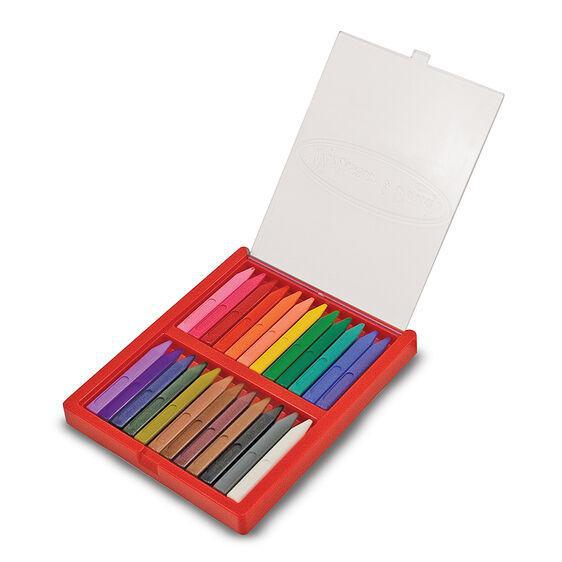 Melissa & Doug Triangular Crayons - 24 pack