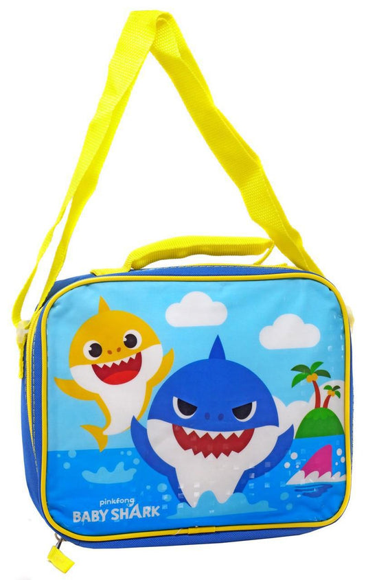 Baby Shark Insulated Lunch Bag (Blue)