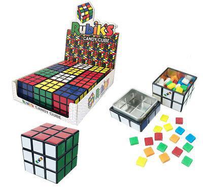 Rubik's Cube Rubik's Candy Cube Candy Tin, Popular 80's 3D icon is back as a tin box replica!