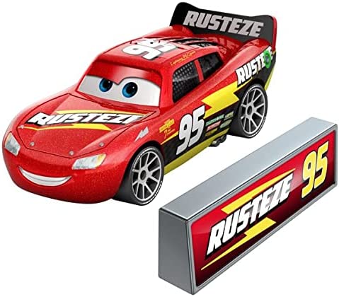 2022 Disney Pixar Cars Nascar Metal Series Lightning McQueen Rusteze #95