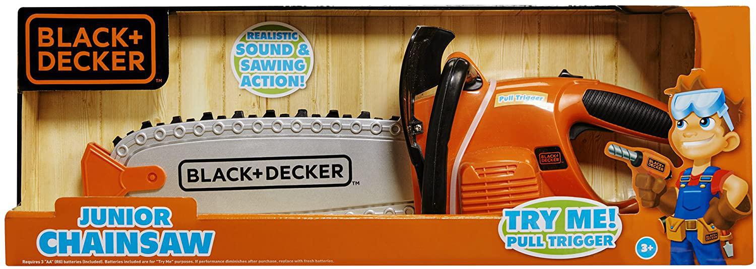 NEW Black & Decker Junior 50 Pc Tool Set Ultimate Kids Toy Saw Working  Drill NIB