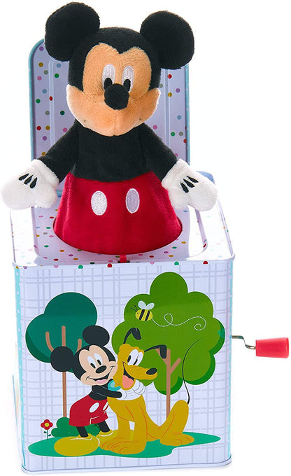 Disney Baby Mickey Mouse Jack-in-The-Box Musical Toy for Babies
