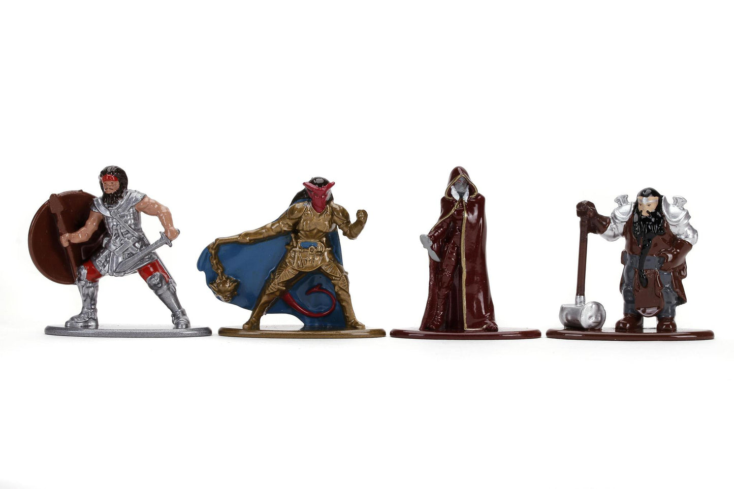 Jada Toys Nano METALFIGS Dungeons & Dragons Deluxe Pack, Die-Cast Collectible Figures