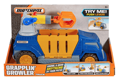 Matchbox Truck Toy Vehicle that Shoots Grabs and Hauls