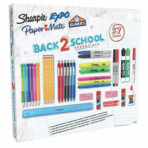 Sharpie Expo Paper Mate 2087183 Back 2 School Essentials 37 Piece Kit