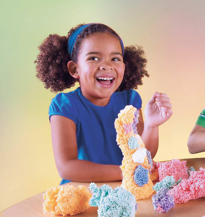Educational Insights sensory stimulation Play foam, Classic Colors, Pack of 4