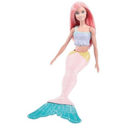 Barbie Dreamtopia Mermaid Doll, Includes Exquisite Mermaid Tail, Sea-Themed Accents, Headpiece
