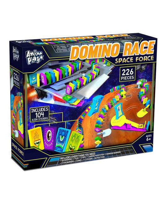 Domino Race Space Force Kids Play Game