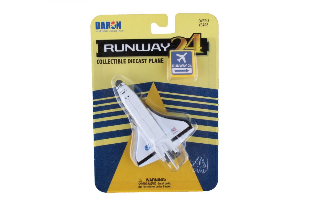 Runway24 Diecast Space Shuttle Discovery Astronaut Spaceship Toy - Best Gift for Birthday