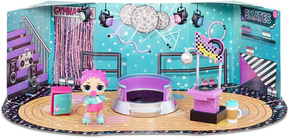 L.O.L. Surprise! Furniture Roller Rink with Roller Skater Doll & 10+ Surprises