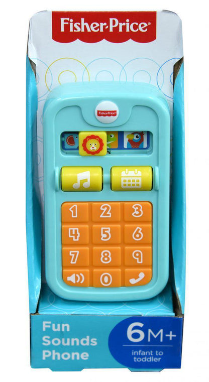 Fisher-Price Fun Learning Infant Phone - Plays Fun Animal & Phone Sounds