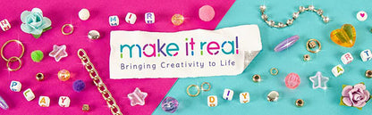 Neo-Brite Chains and Charms, DIY Gold Chain Charm Bracelet Making Kit for Girls -  Arts and Crafts Kit to Create Unique Tween Bracelets